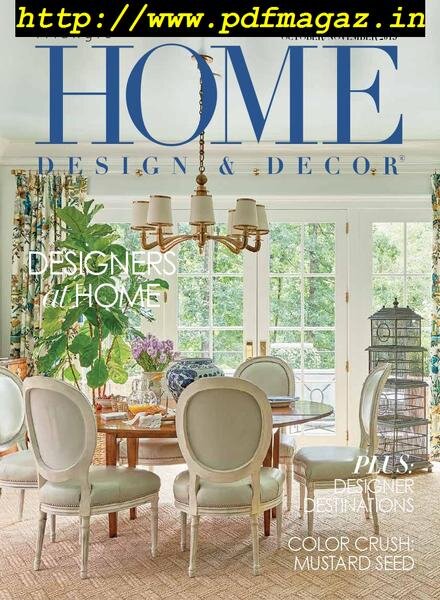 Home Design & Decor Triangle – October-November 2019 Cover