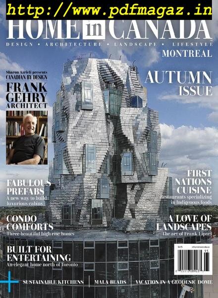 Home In Canada Montreal – Autumn 2019 Cover