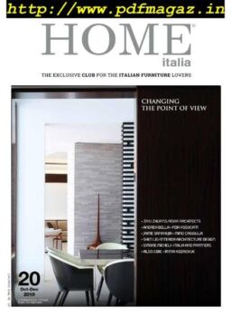Home Italia – Ottobre-Dicembre 2019