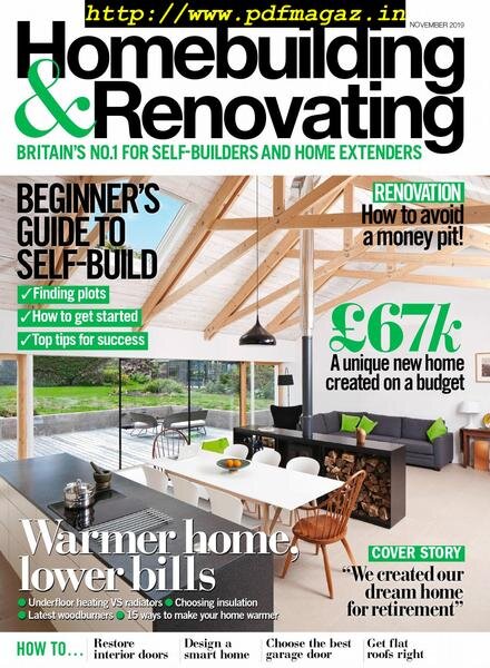 Homebuilding & Renovating – November 2019 Cover