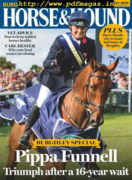 Horse & Hound – 12 September 2019 Cover
