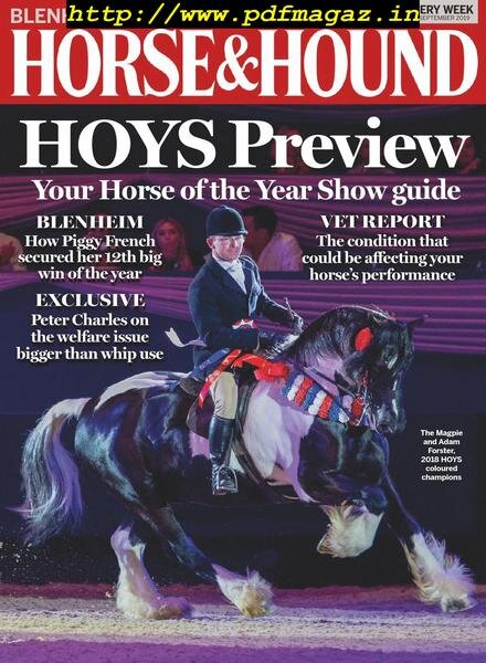 Horse & Hound – 26 September 2019 Cover