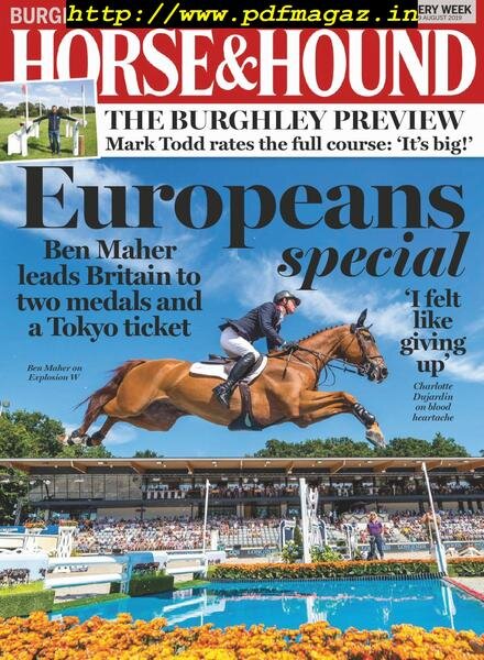 Horse & Hound – 29 August 2019 Cover