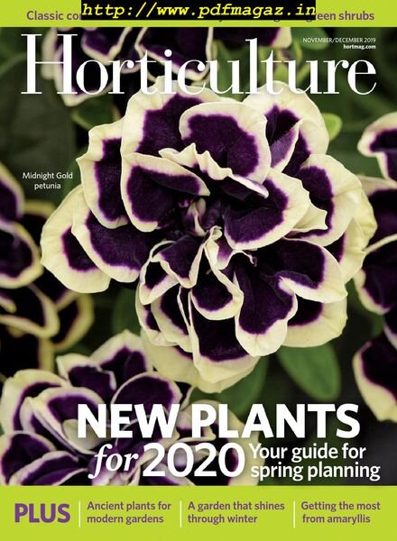 Horticulture – November 2019 Cover