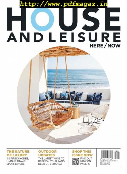 House and Leisure – October 2019 Cover