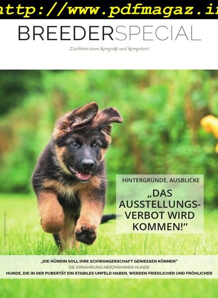 HundeWelt Breeder Special – Nr.5, 2019 Cover