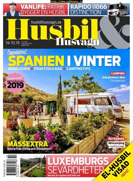 Husbil & Husvagn – 15 oktober 2019 Cover