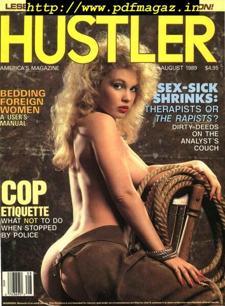 Hustler USA – August 1989 Cover