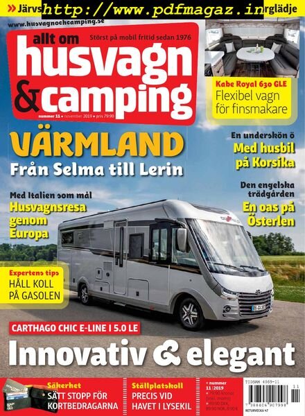 Husvagn & Camping – november 2019 Cover