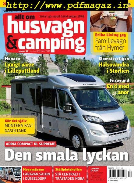 Husvagn & Camping – oktober 2019 Cover