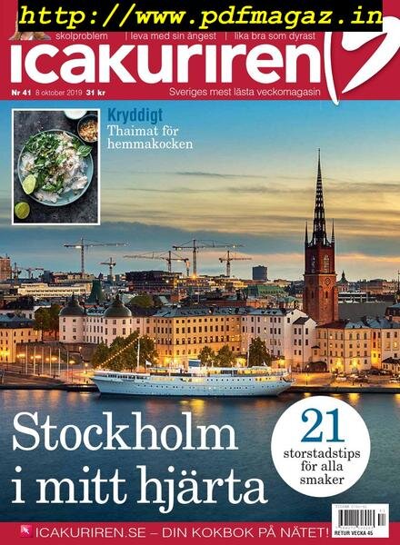 Icakuriren – 08 oktober 2019 Cover