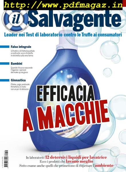 il Salvagente – Ottobre 2019 Cover