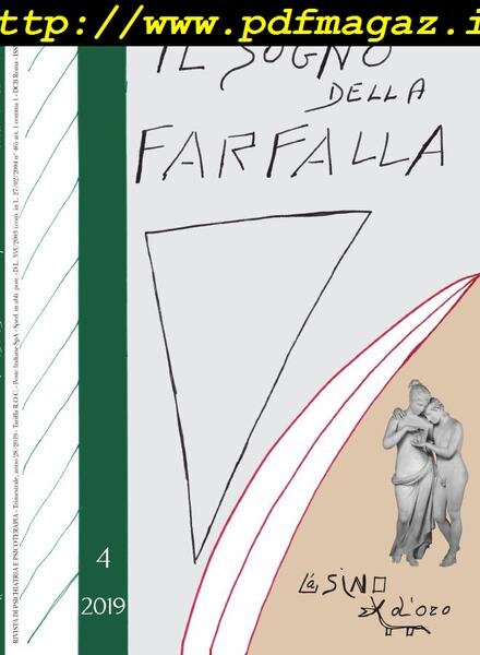 Il Sogno della Farfalla – Ottobre 2019 Cover
