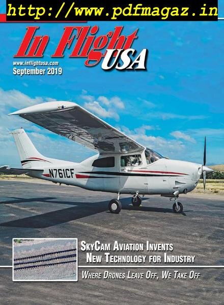 In Flight USA – September 2019 Cover