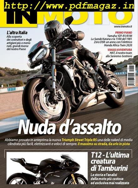 In Moto – Novembre 2019 Cover