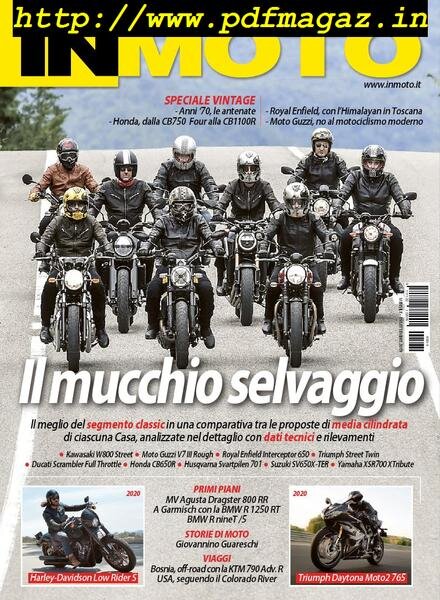 In Moto – Ottobre 2019 Cover