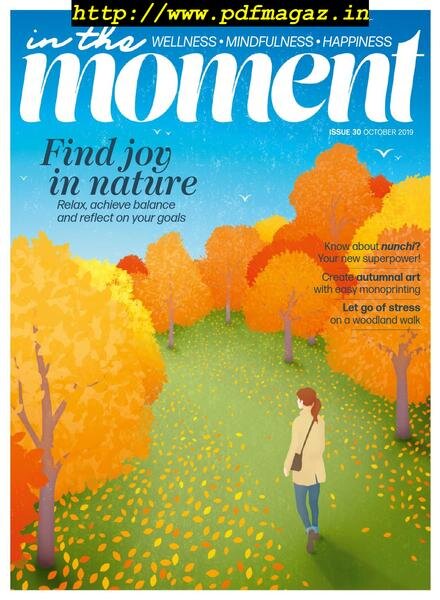 In The Moment – October 2019 Cover
