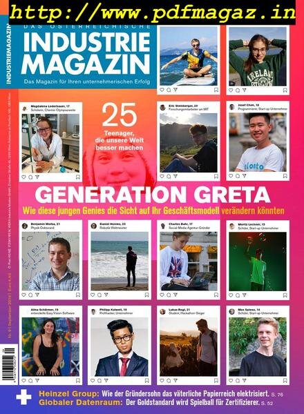 Industrie Magazin – September 2019 Cover