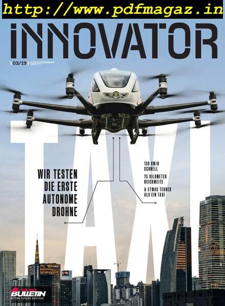 INNOVATOR by The Red Bulletin – September 2019 Cover