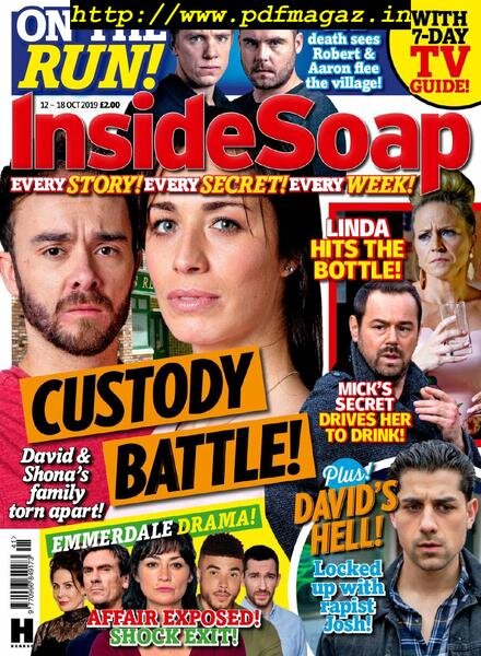 Inside Soap UK – 12 October 2019 Cover