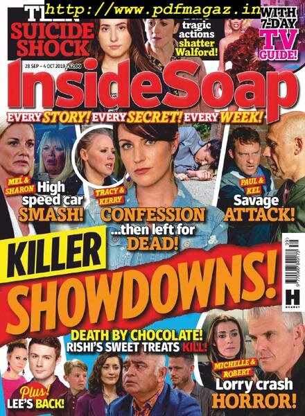 Inside Soap UK – 28 September 2019 Cover