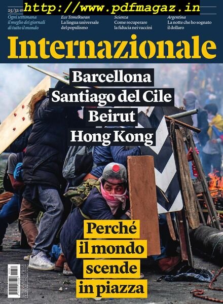 Internazionale – 25 Ottobre 2019 Cover