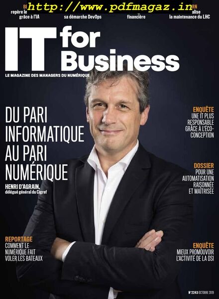IT for Business – 15 octobre 2019 Cover