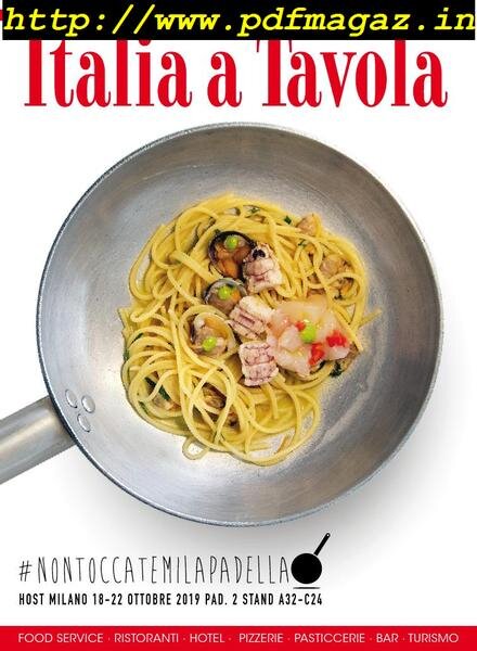 Italia a Tavola – Ottobre 2019 Cover