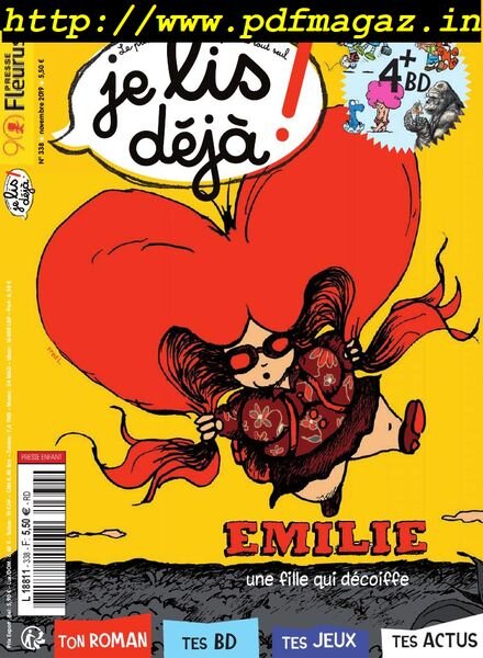 Je Lis Deja – novembre 2019 Cover