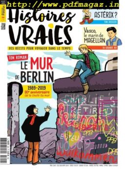 Je Lis des Histoires Vraies – novembre 2019