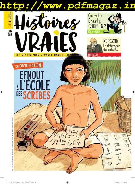 Je Lis des Histoires Vraies – octobre 2019 Cover