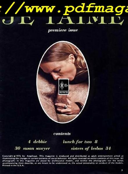 Je Taime Cover