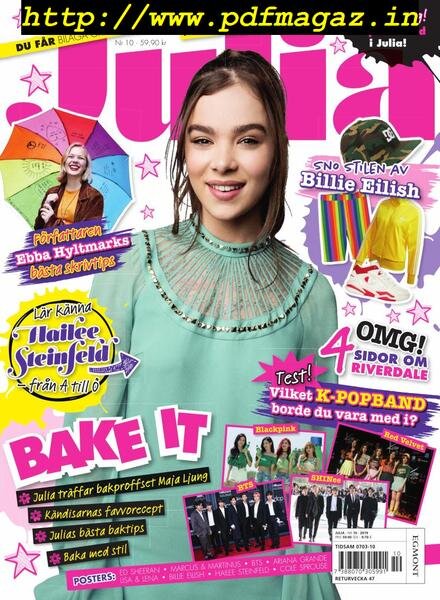 Julia – oktober 2019 Cover