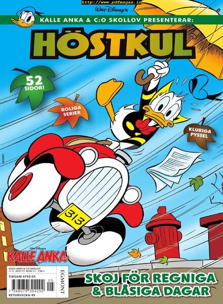 Kalle Anka Skollov – 10 september 2019 Cover