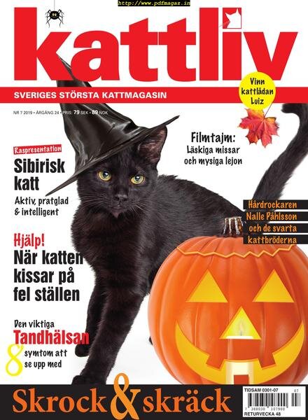 Kattliv – 15 oktober 2019 Cover