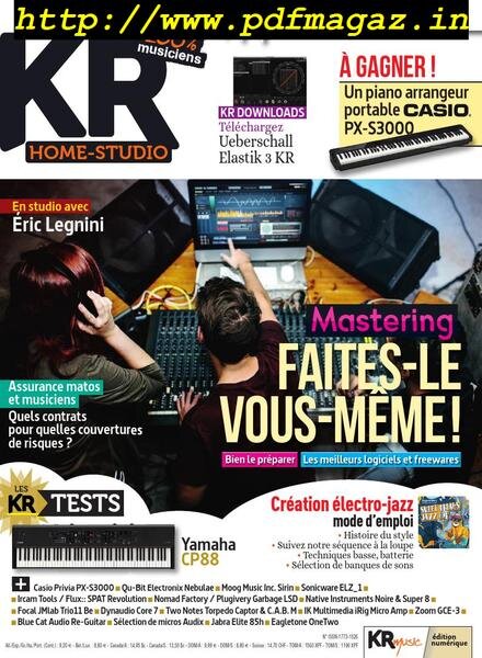 Keyboard Recording Home-Studio – octobre 2019 Cover