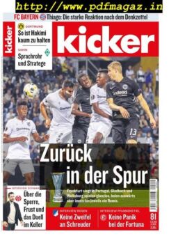 Kicker – 04 Oktober 2019