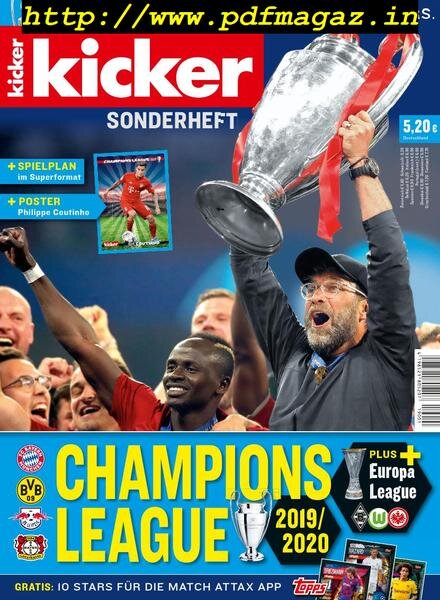 Kicker – 07 September 2019 Cover