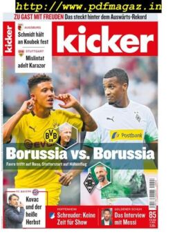 Kicker – 17 Oktober 2019