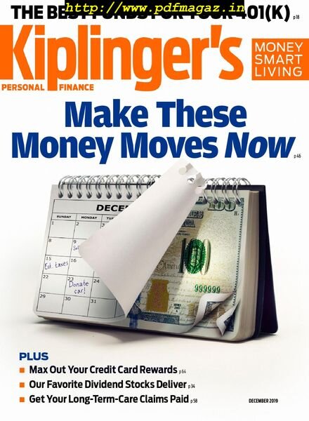 Kiplinger’s Personal Finance – December 2019 Cover