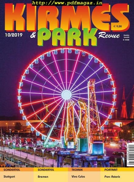 Kirmes & Park Revue – Oktober 2019 Cover
