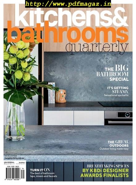 Kitchens & Bathrooms Quarterly – September 2019 Cover