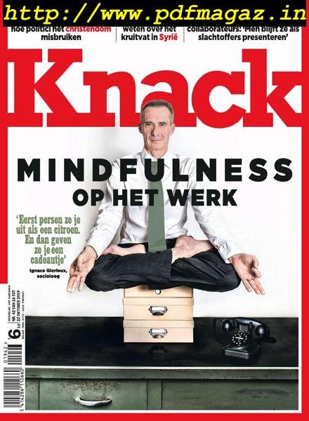 Knack Belgium – 16 Oktober 2019 Cover