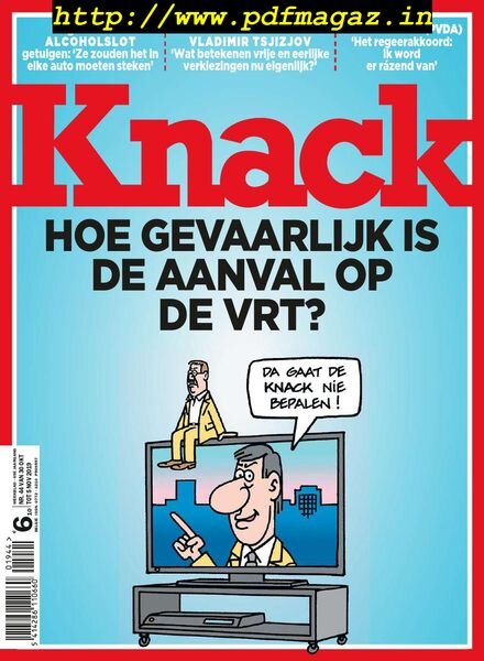 Knack Belgium – 30 Oktober 2019 Cover