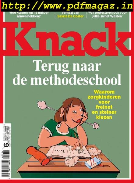 Knack Belgium – 4 Septembre 2019 Cover