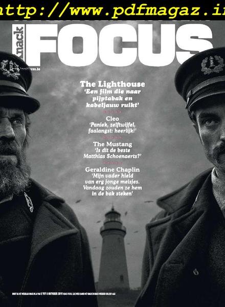 Knack Focus – 2 Oktober 2019 Cover