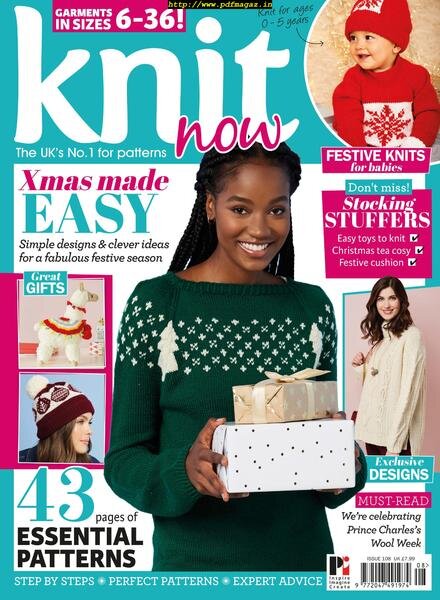 Knit Now – November 2019 Cover