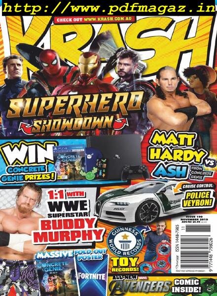 Krash – November 2019 Cover
