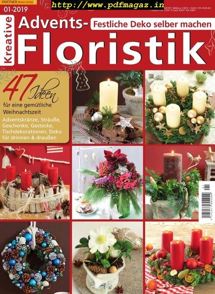Kreative Advents – Floristik – Nr.1, 2019 Cover