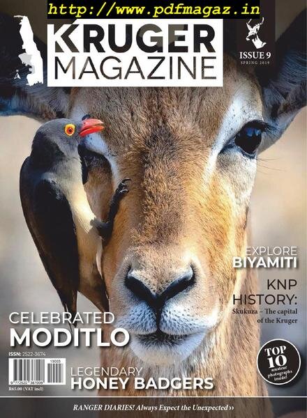 Kruger Magazine – September 2019 Cover